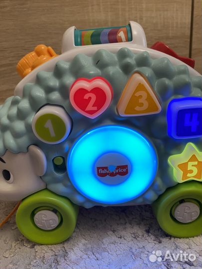Fisher-Price Линкималс Обучающий Ёжик музыкальный