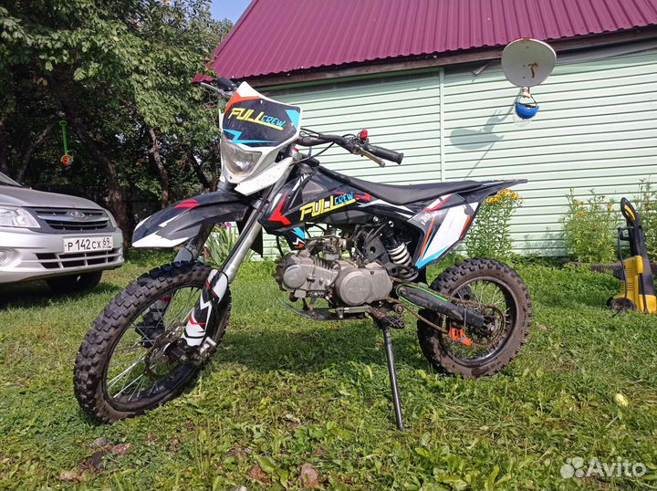 Пит байк 125 full Crew