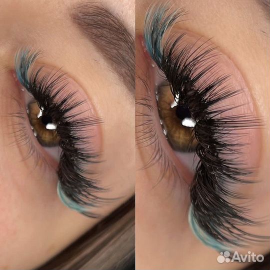 Наращивание ресниц на дому