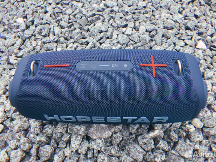 Колонки блютуз колонка Hopestar синяя