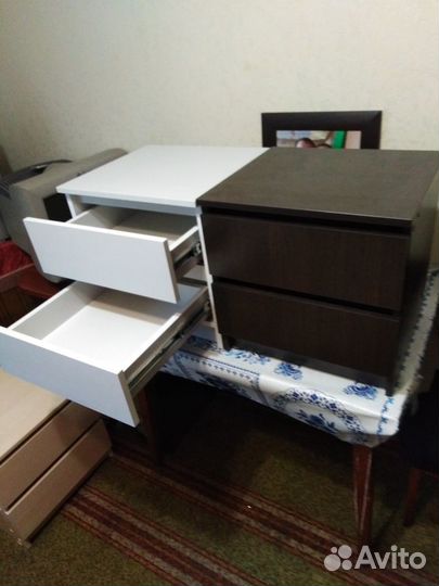 Новая. Тумба прикроватная 1шт. Без ручек