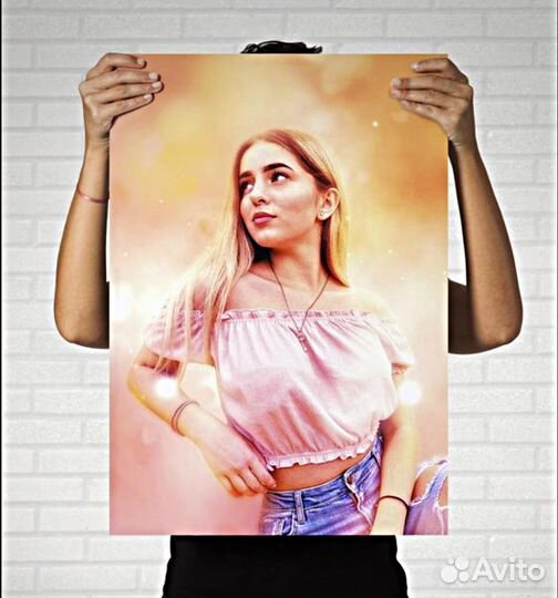 Портрет на холсте 120х80