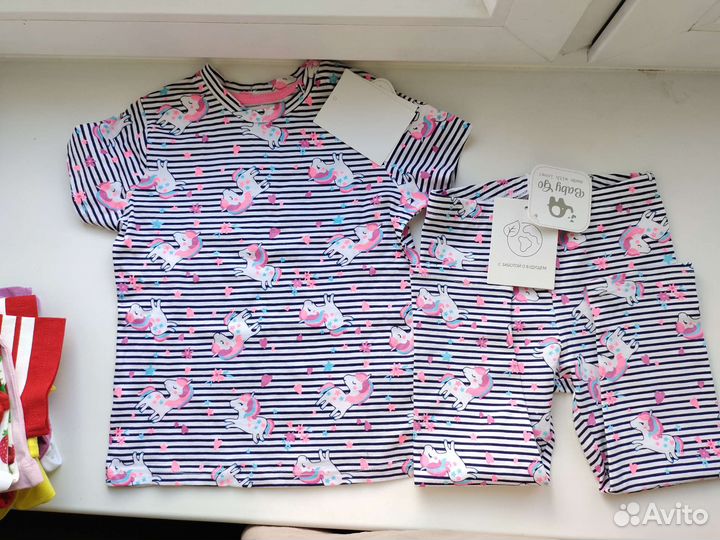 Детские вещи пакетом для девочек 80 86