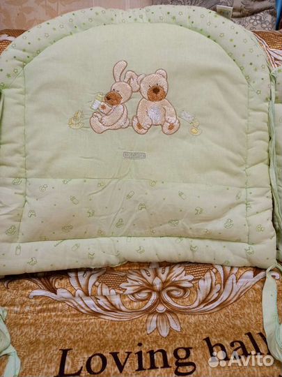 Бортики в детскую кроватку