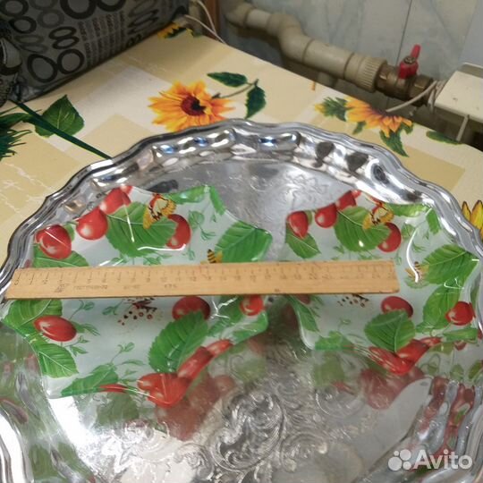 Набор салатников стекло 2 штуки в форме звездочки