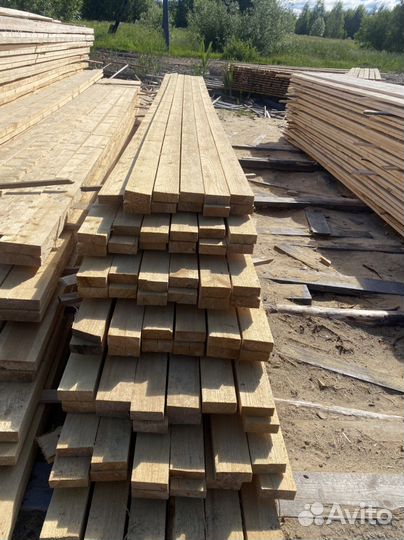 Доска обрезная сосна