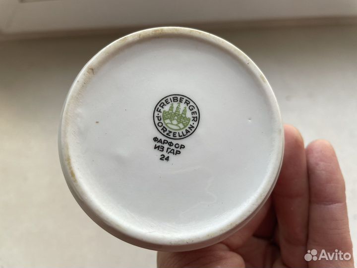 Гдр фарфор сливочник