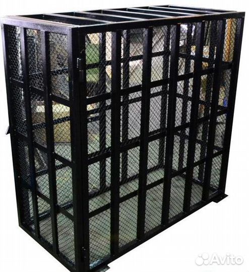 Клетка для безопасной накачки колес грузовых а/м