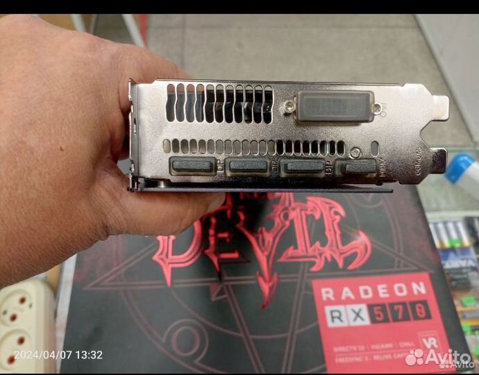 Видеокарта Rx 570 4 gb