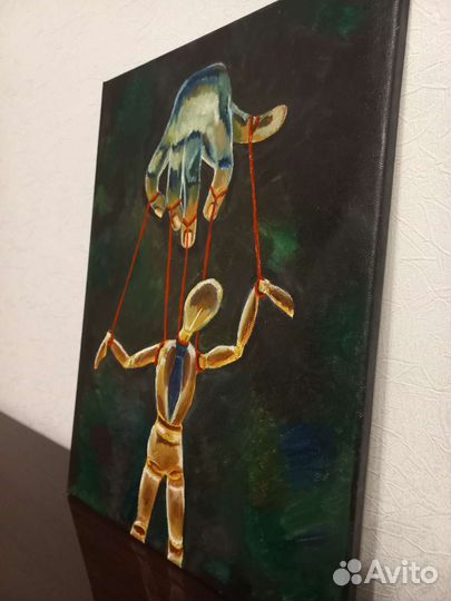 Картина маслом Офисный работник