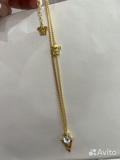 Набор Versace серьги + колье