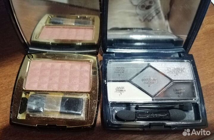 Тени, румяна