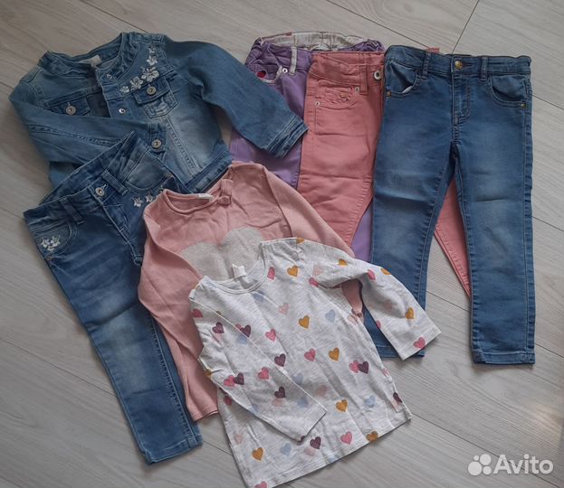 Пакет вещей на девочку 92