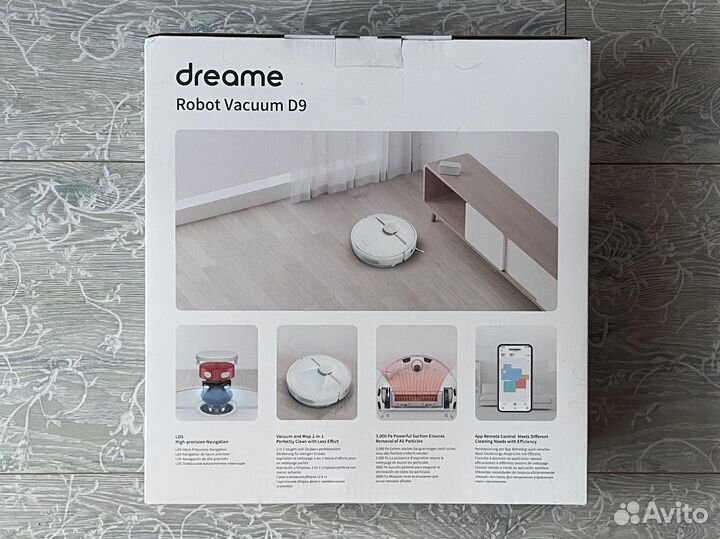 Робот-пылесос Xiaomi Dreame D9 - новый