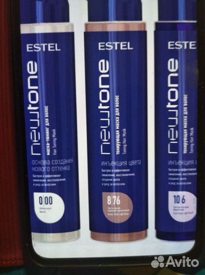 Тонирующие маски для волос от Эстель