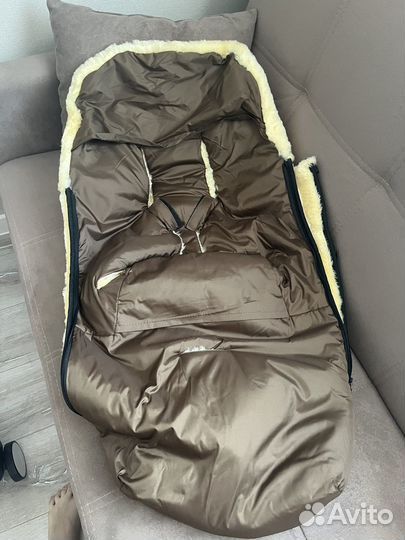 Зимний конверт на коляску