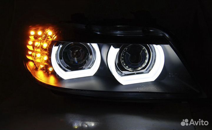 Фары ксенон с дхо BMW 3 E90, E91 (08-12) lpbml2