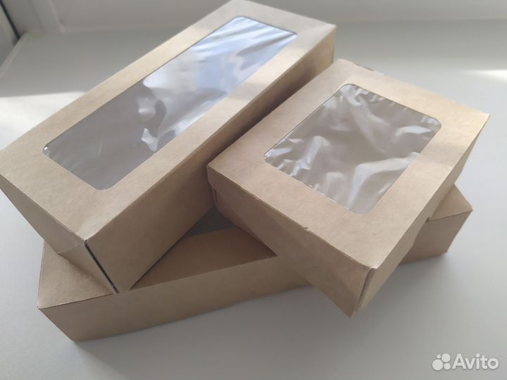 Крафт коробка подарочная