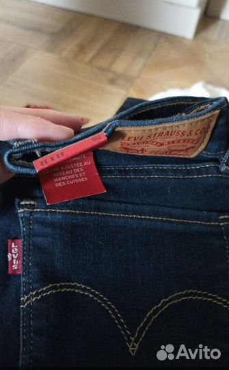 Джинсы levis новые 23 р-р XS к ним в подарок 3 вер