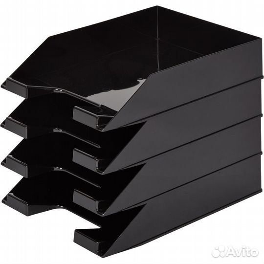Лоток для бумаг горизонтальный подставка для папок