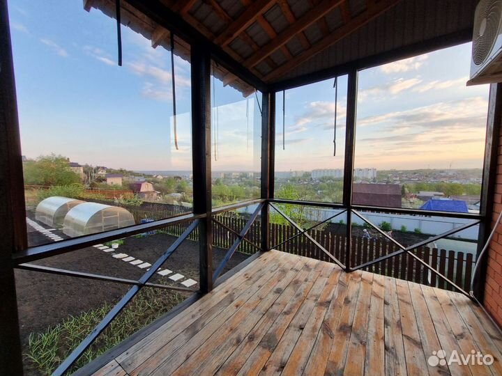 Саранск. Мягкие окна для веранды