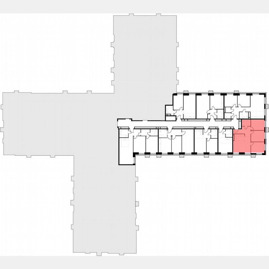 3-к. апартаменты, 65,3 м², 9/30 эт.