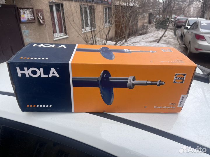 Амортизатор передний правый kia rio 4