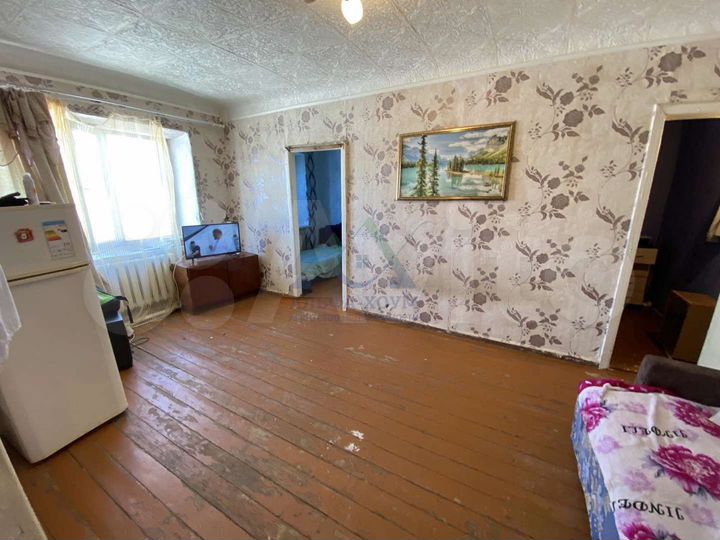 3-к. квартира, 43 м², 2/2 эт.