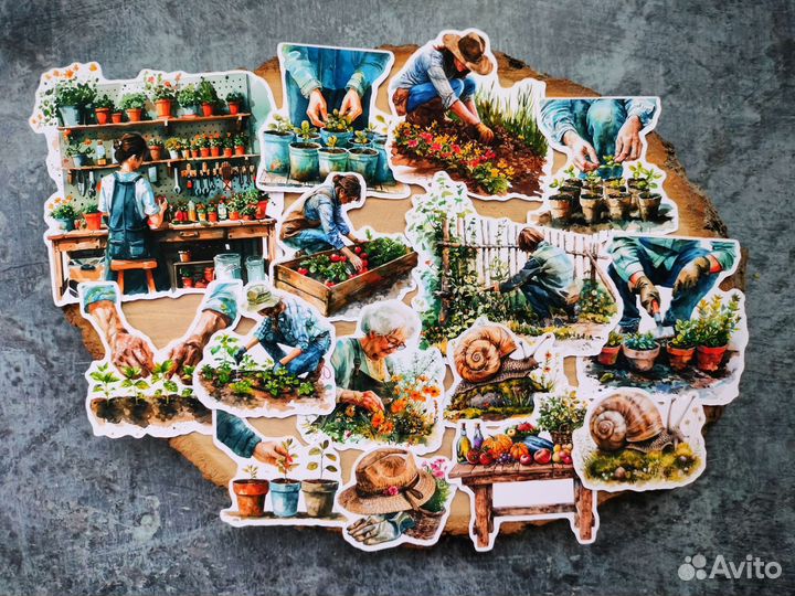 Разные наборы высечек для скрапбукинга