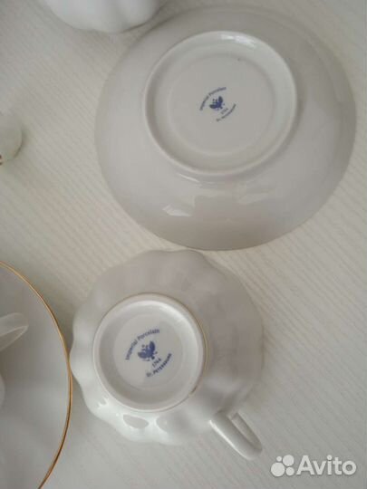 Чайный фарфоровый сервиз