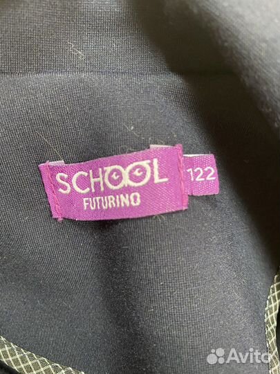 Пиджак школьный 122см