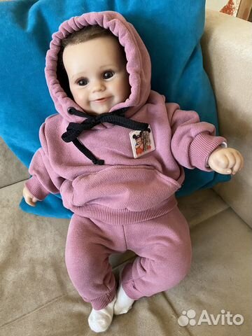Одежда для куклы реборн 55 см