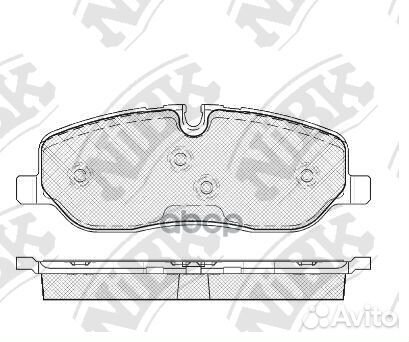 Колодки land rover discoevry III (TAA) 2.7 TD 4