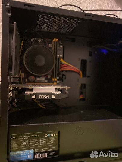 Игровой пк Intel core i5 8400k gtx 1050ti