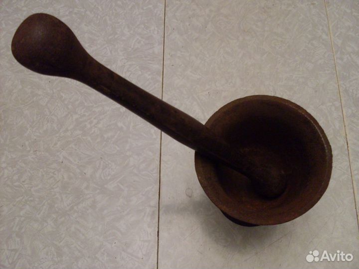 Ступа с пестиком старинные возраст более 100 лет