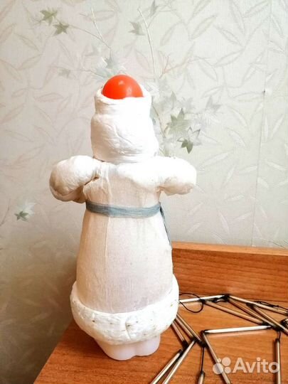 Дед Мороз СССР ватный