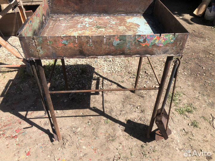 Мангал металл 4мм