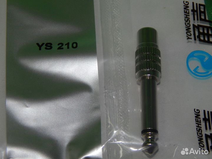 Переходник с RCA на jack 6,35