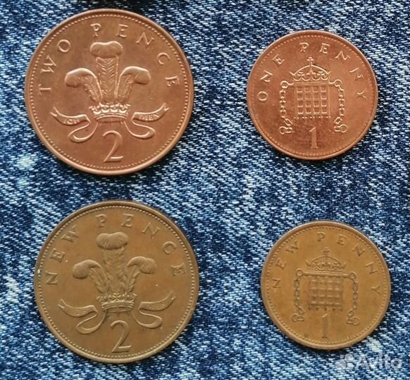 Монеты Великобритания