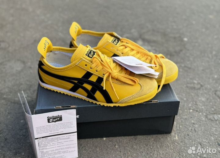 Кеды asics onitsuka tiger mexico 66 yellow