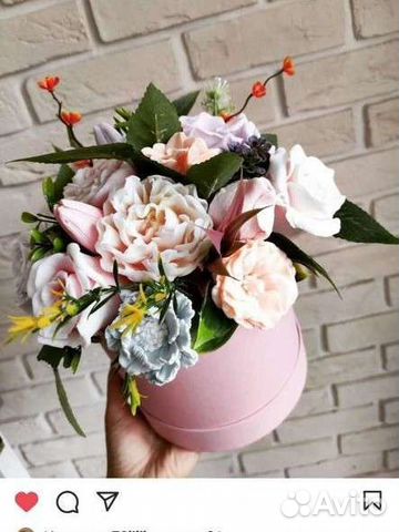 Мыльные букеты и мыло