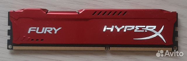 Оперативная память Kingston fury, 4 гб