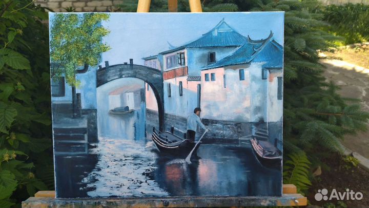 Картина маслом на холсте