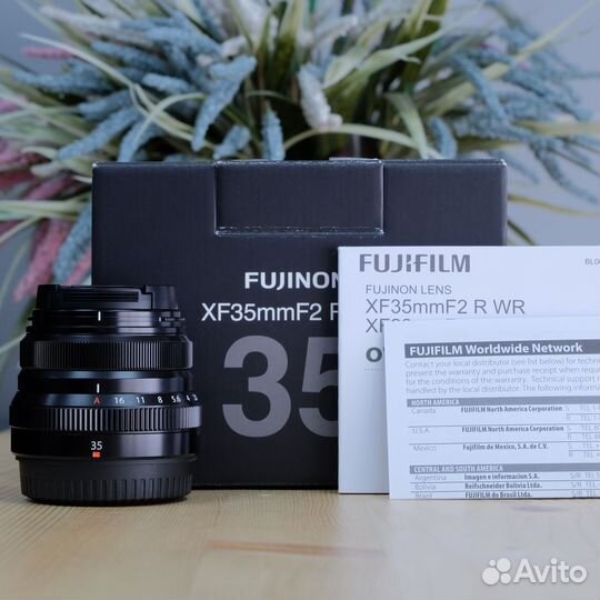 Объектив Fujifilm XF 35mm F2 R WR