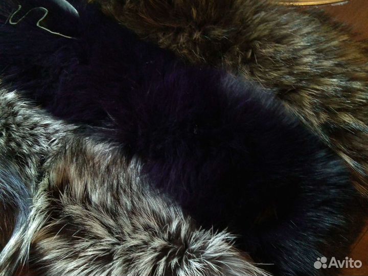 Воротники, опушки натуральные