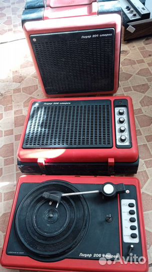 Проигрыватель Лидер 206 стерео