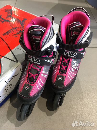 Роликовые коньки Fila J-One G, раздвижные