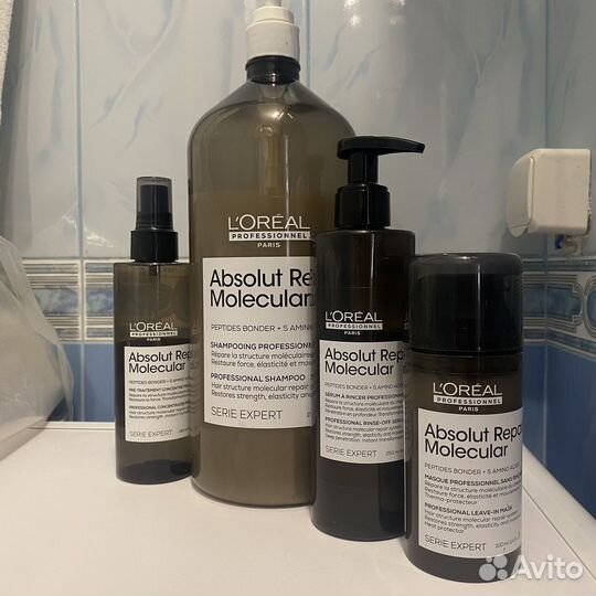 Loreal absolut repair molecular набор