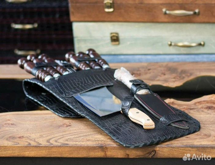 Шашлычный подарочный набор