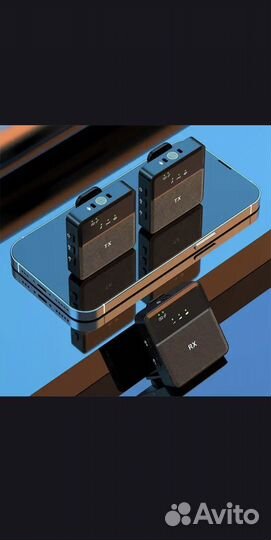Петличный микрофон 2в1 iPhone